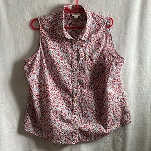 St. John’s Bay sleeveless button down (XXLP)